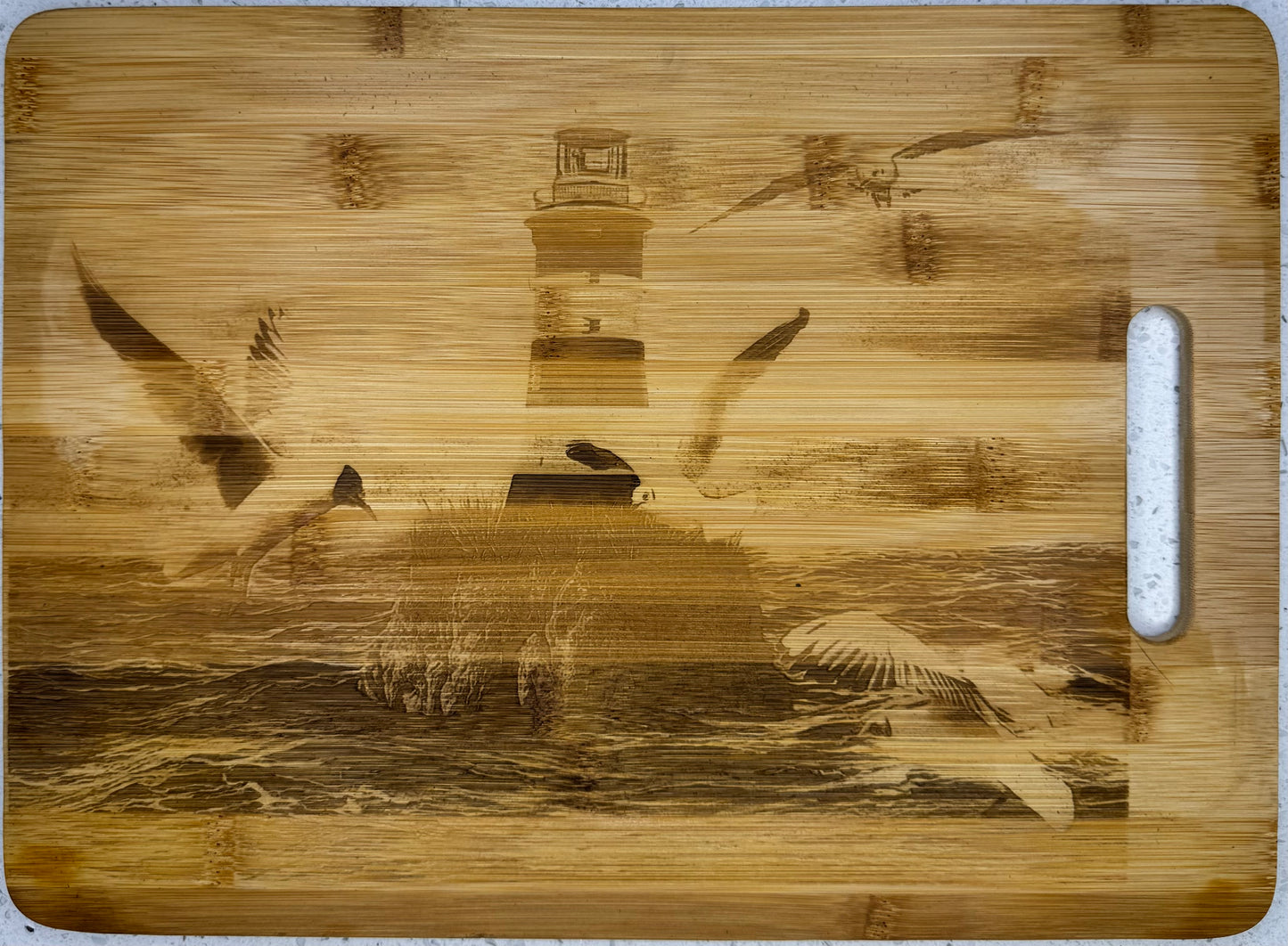 Ocean themed cutting board