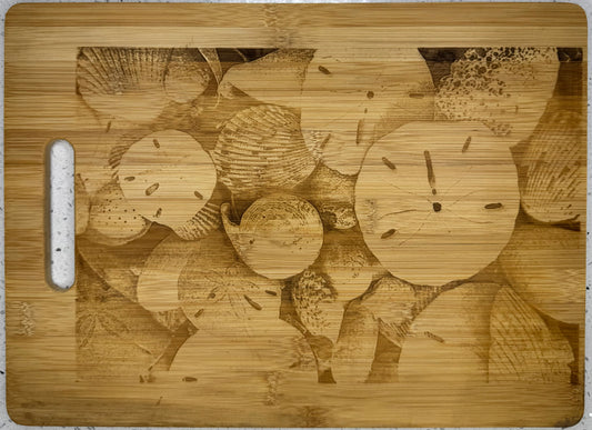 Sand dollar cutting board