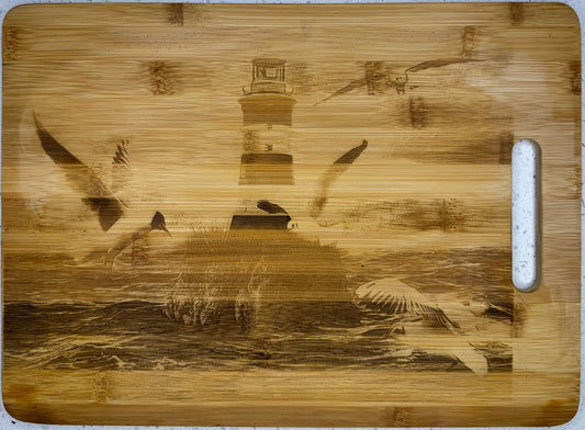 Ocean themed cutting board